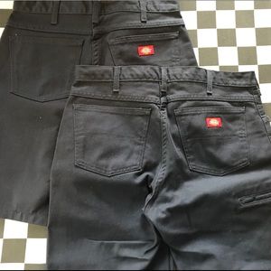 Lot of 2 dickies works shorts size 34